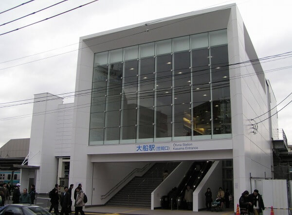 大船駅前の風景