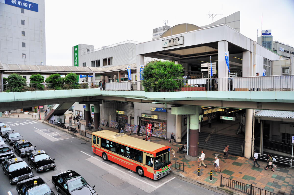 藤沢駅前の風景